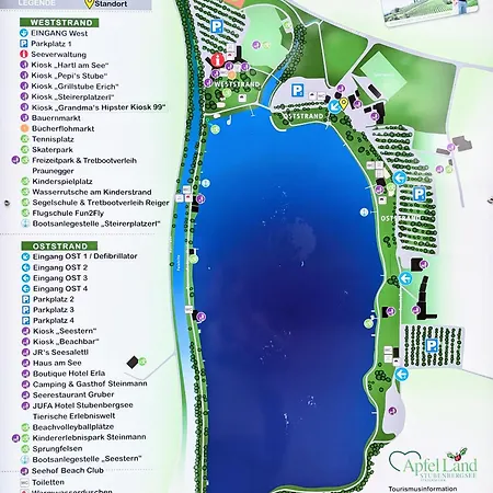 Apartment Zwei Schlafzimmer Ferienapartment Anna Am Stubenbergsee Inklusive Vier E-bikes